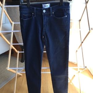 PAIGE Dark Blue Skinny Jeans ankle length